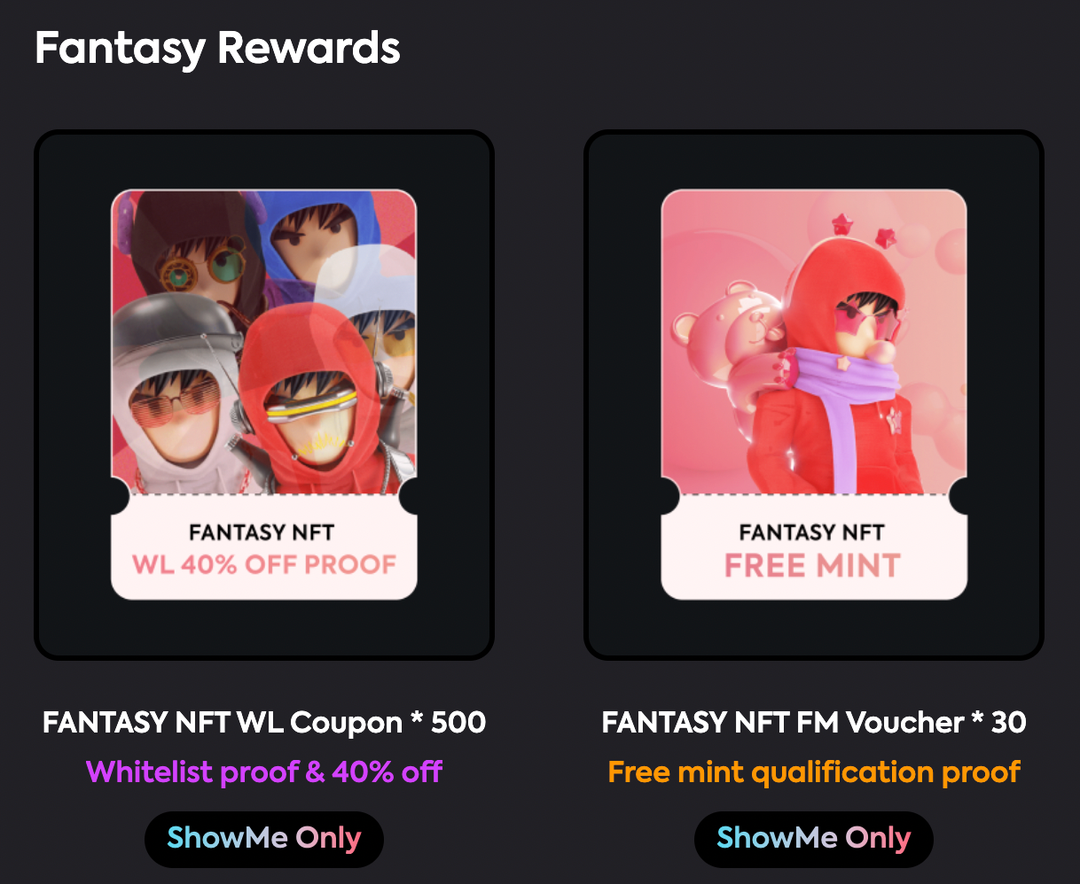 【ShowMe Event】FANTASY NFT — A special present from 21 years ago