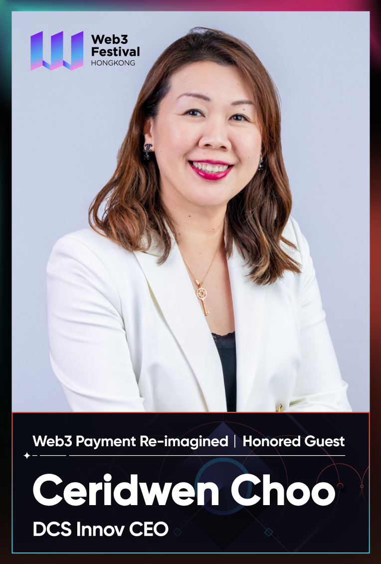 [Guest Profile] Ceridwen Choo, CEO of DCS Innov, to Attend Web3 Payment Re-imagined